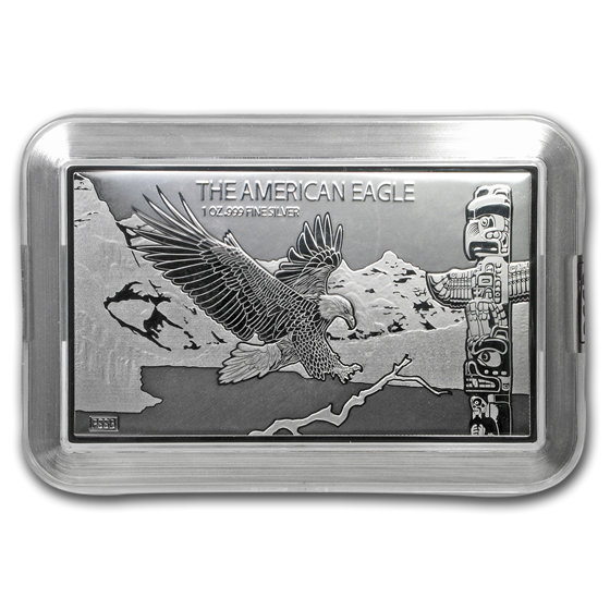 2019 Fiji 1 oz Silver The Majestic Eagle Coin Bar 2019 Fiji 1 oz Silver The Majestic Eagle Coin Bar